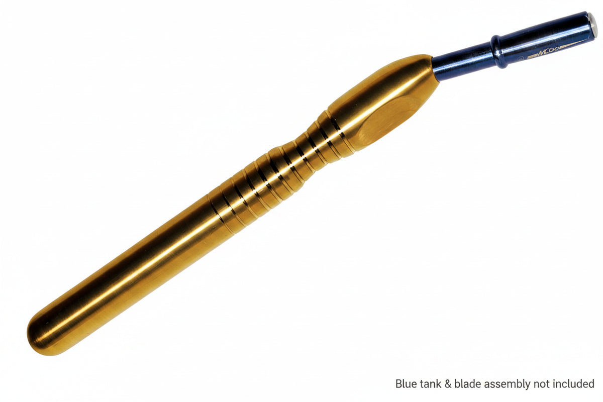 Eli-ka STS offset / angled handle made of aeronautical aluminum. Compatible with McBio B1