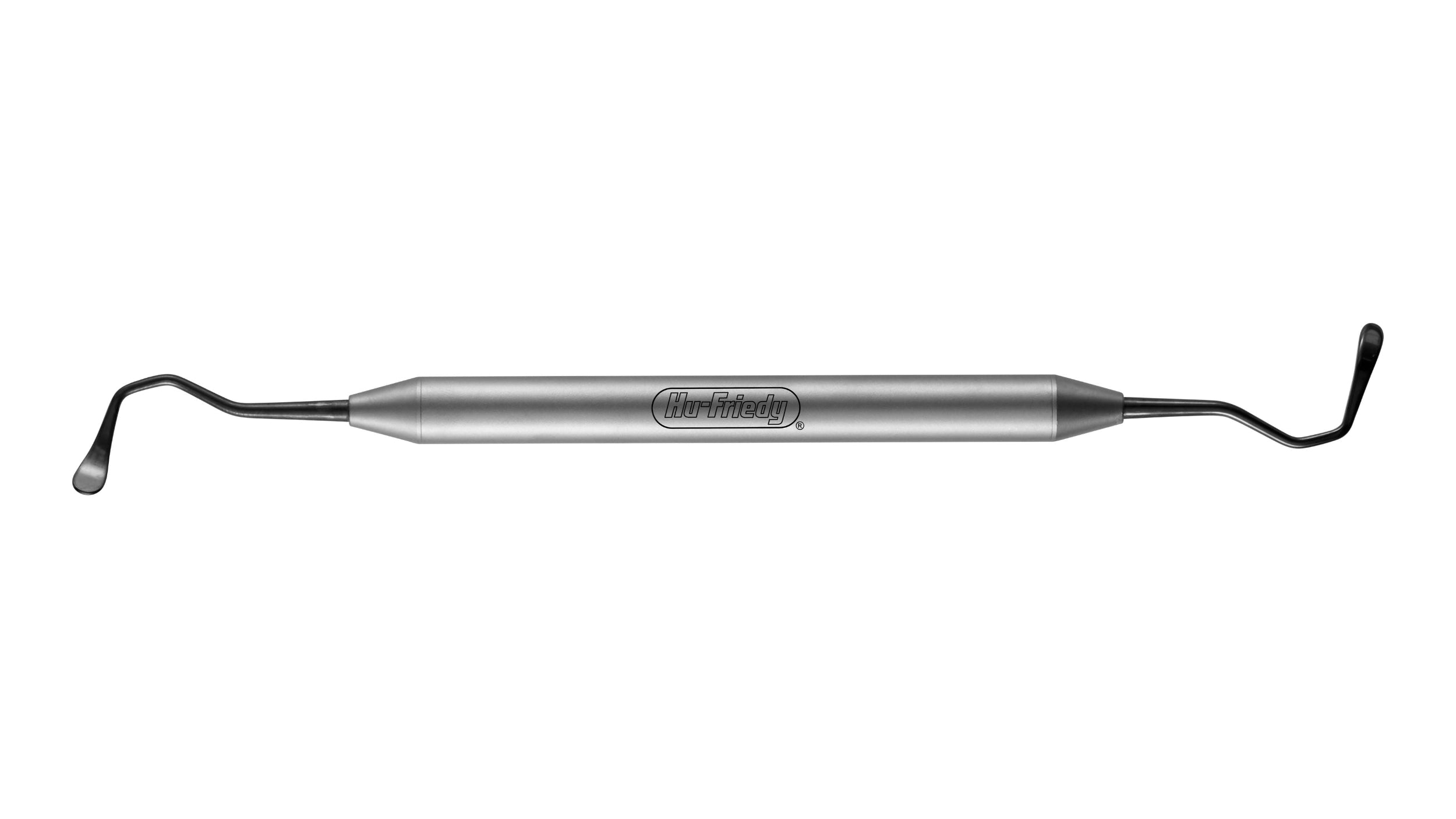 The Hu-Friedy Sinus Lift Curettes #300 Instruments are stainless steel, double-ended tools with differently angled tips, ideal for maxillary sinus augmentation and sinus lift procedures.