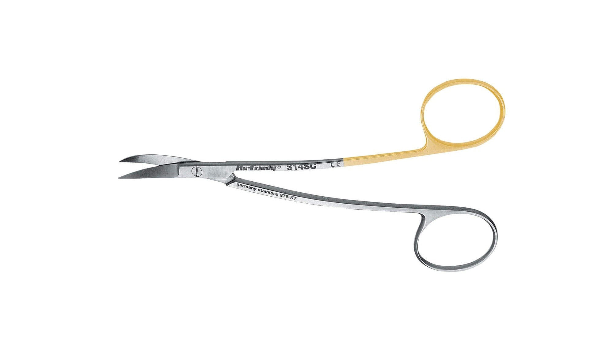 Hu-Friedy LaGrange Scissors | Double-Curved Surgical Scissors | 3 Finish Options | Xemax