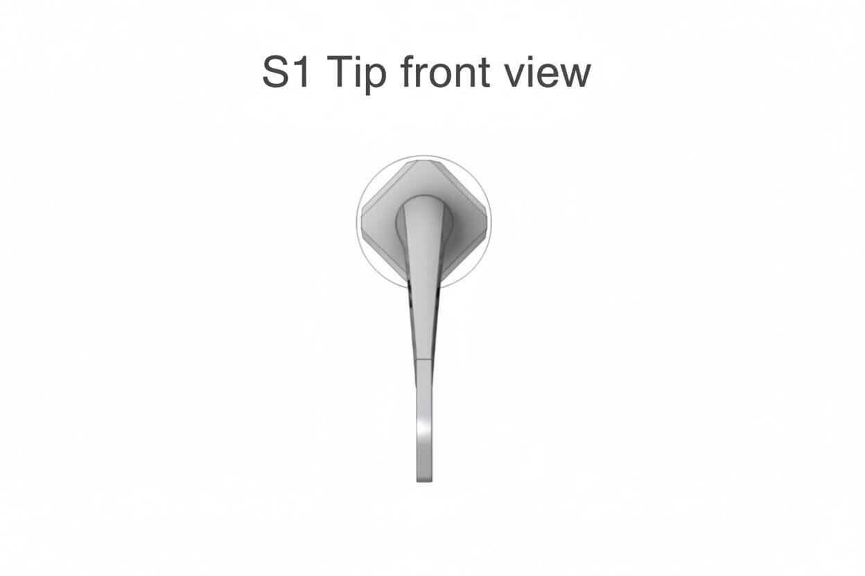 W&H Piezomed Lateral Sinus Lift Tips