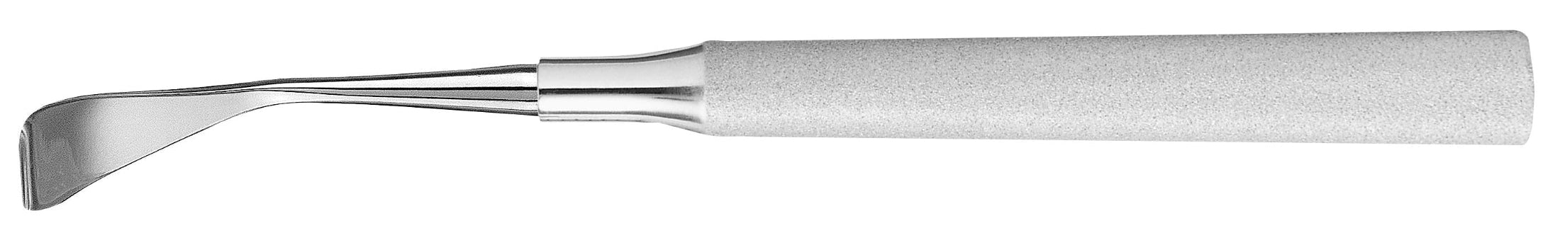 Hu-Friedy Sinus Retractors by Hu-Friedy feature a textured, cylindrical handle and a curved, flat metal blade for tooth extraction, oral surgery, and maxillary sinus procedures.