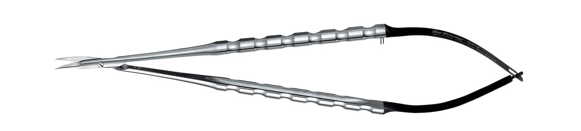 Hu-Friedy Castroviejo Microsurgical Scissors by Hu-Friedy feature a spring-handle design and textured grips, ideal for precision soft-tissue dissection in periodontal microsurgery.
