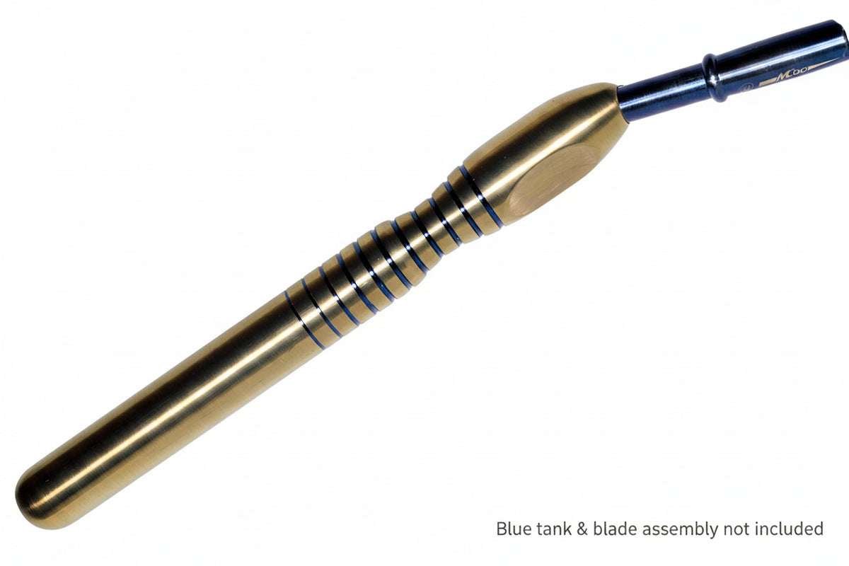 Elika STS offset / angled handle, pure titanium - compatible with STS and B1 offset tanks