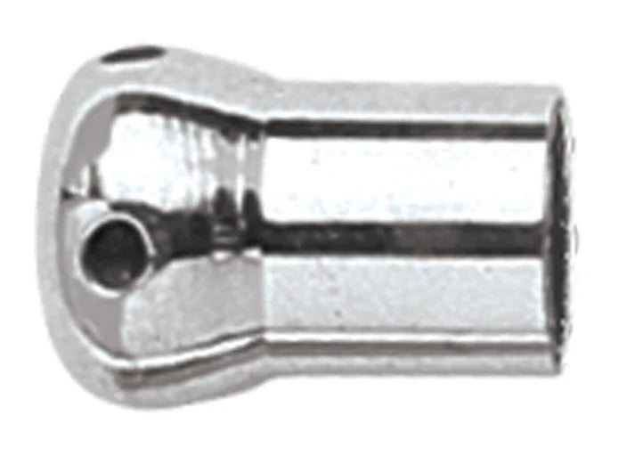 The Replacement Head for Yankauer Y46 series aspirators by Quality Aspirators is an autoclavable, metallic, cylindrical attachment compatible with Quality Aspirators Y46 or other Yankauer aspirator systems.