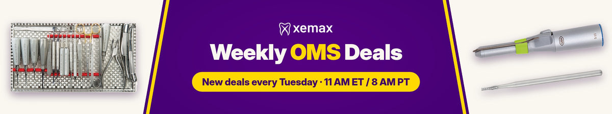 Weekly OMS Deals from Xemax: new deals every Tuesday at 11 AM ET / 8 AM PT