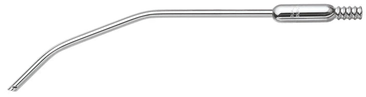 Surgical Aspirators – Double Bend with Tissue Relief Slots, 1/4" Surgical Tubing (7.5" or 8.5")