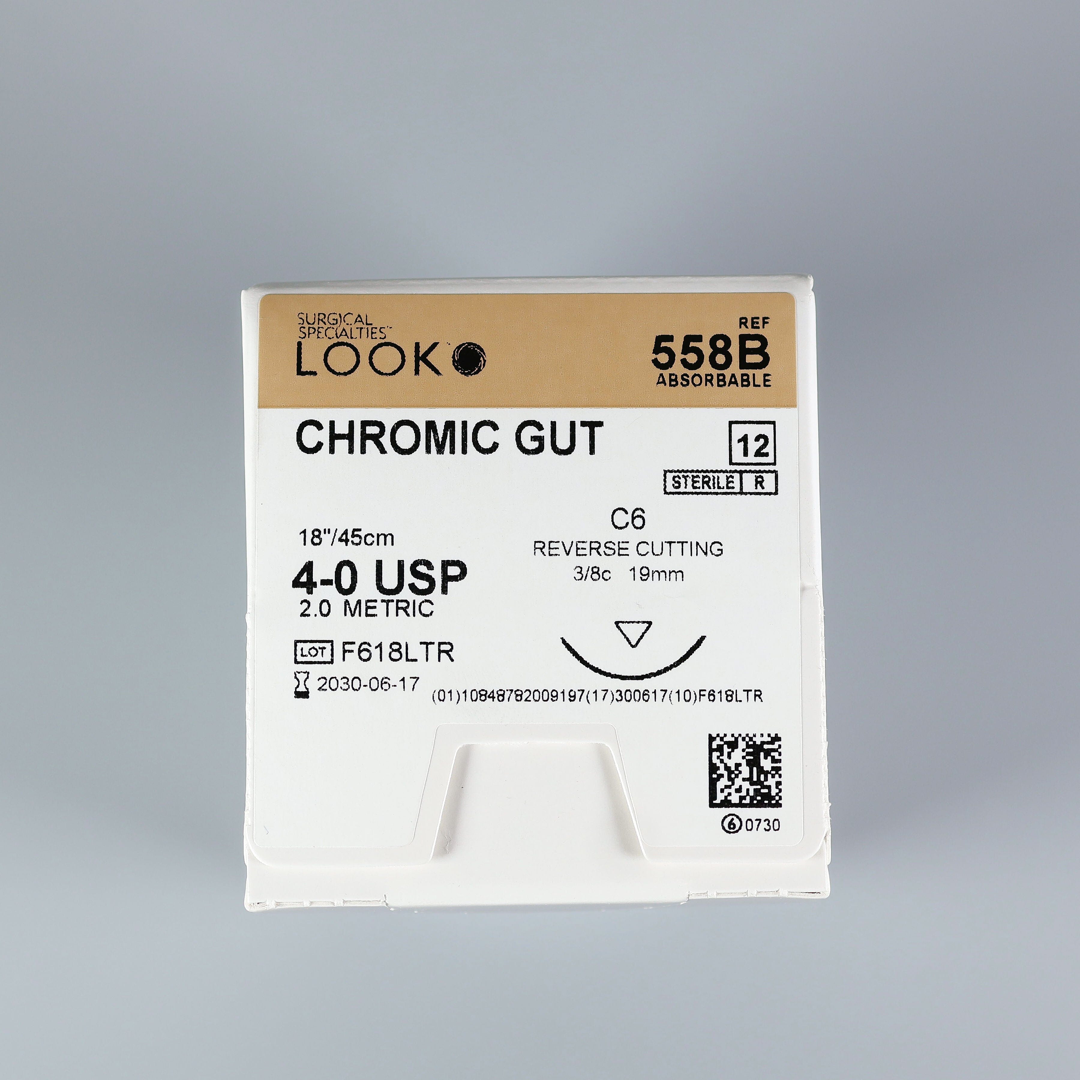 LOOK Chromic Gut Sutures | Natural Absorbable Dental Sutures
