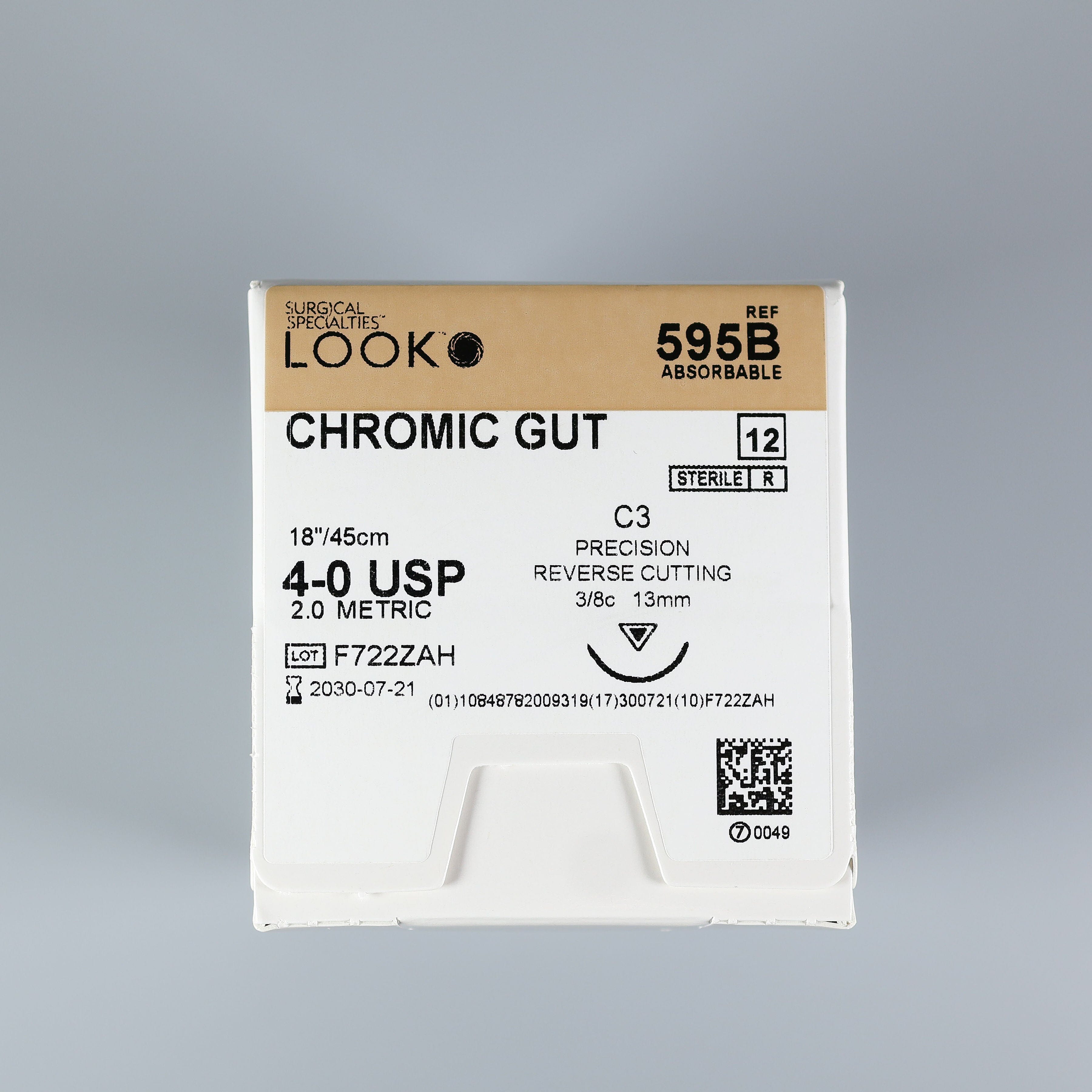 LOOK Chromic Gut Sutures | Natural Absorbable Dental Sutures