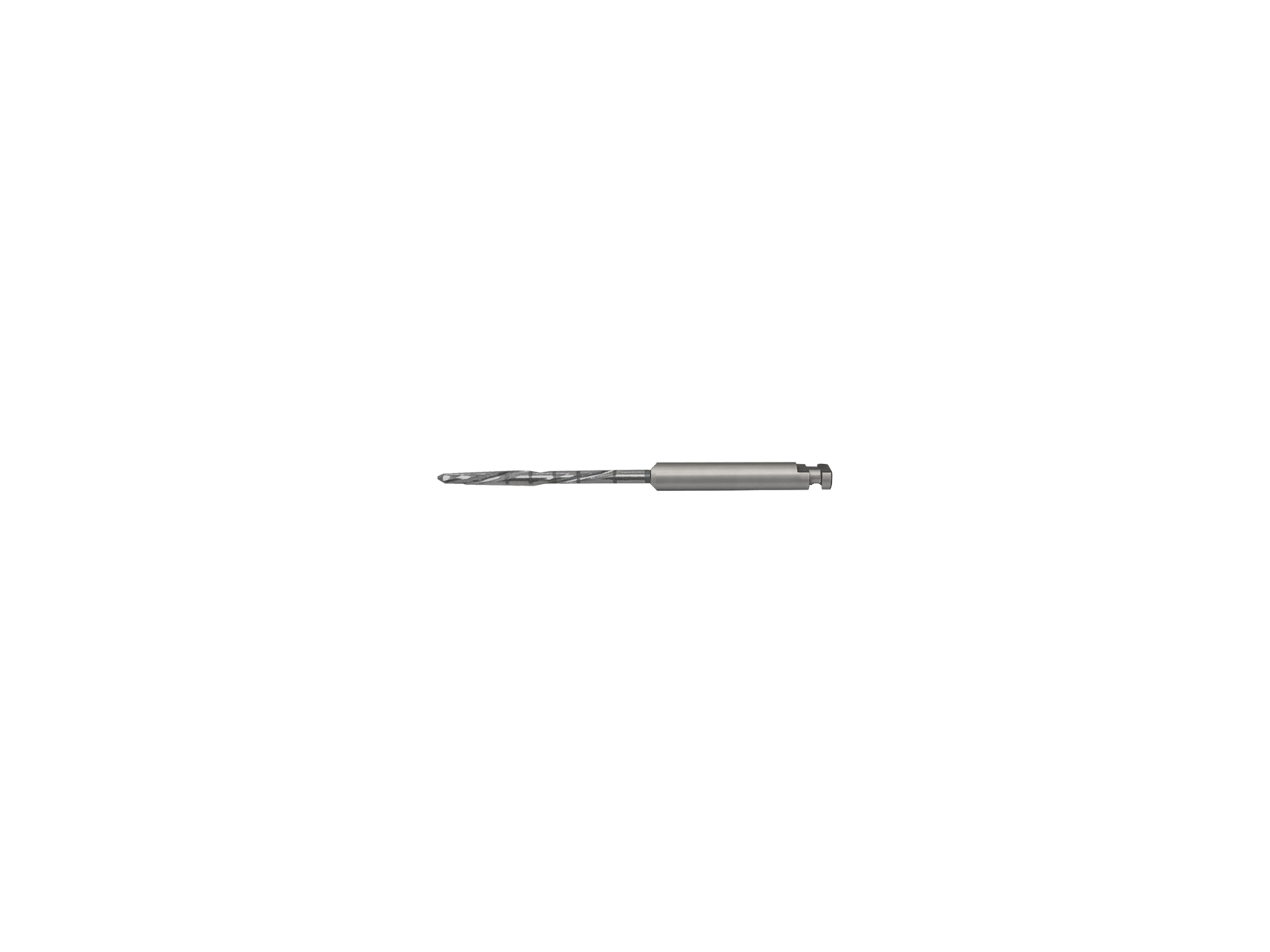 The Pro-Fix 1.2 mm latch type pilot drill by Meisinger, designed for bone fixation procedures, is shown against a plain white background.