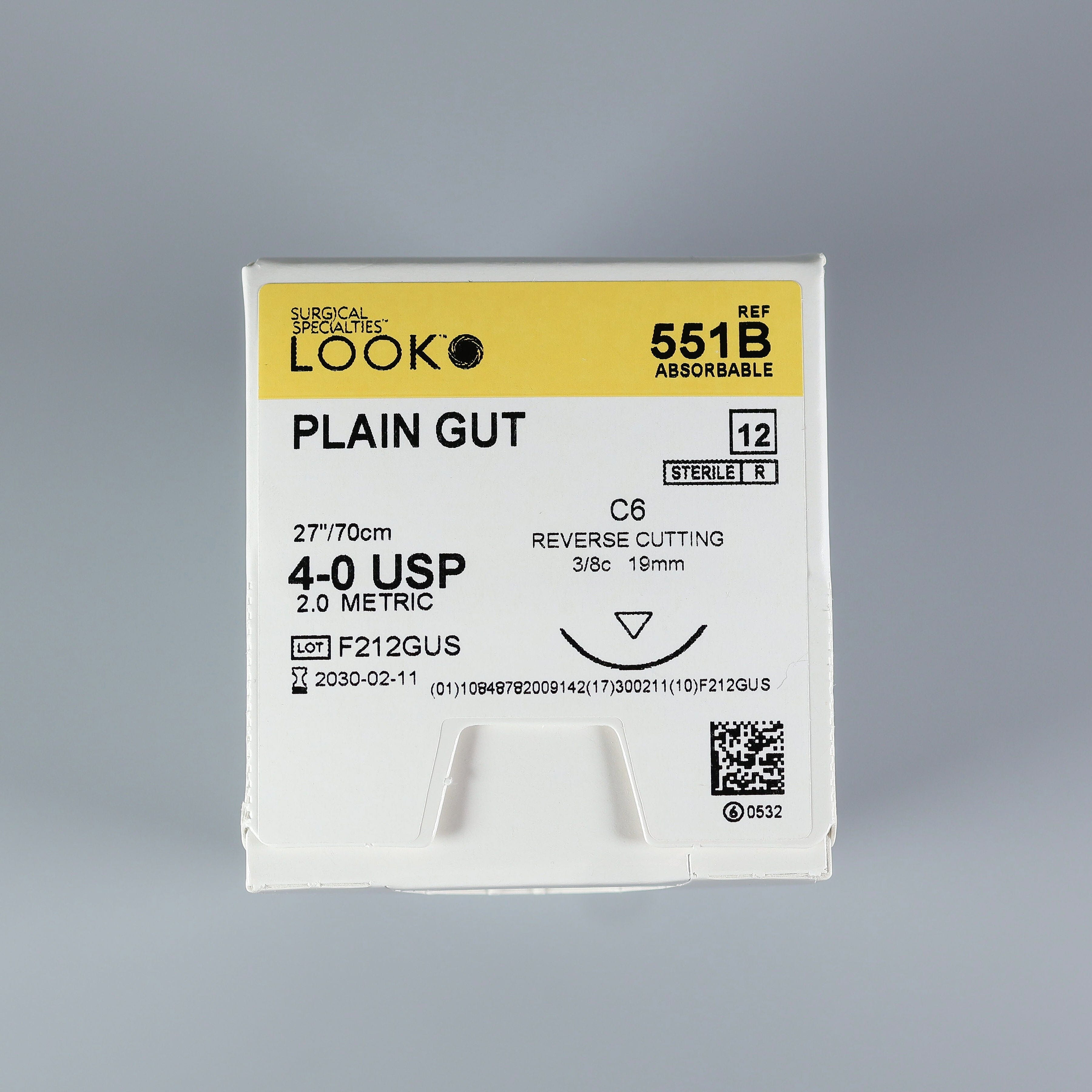 LOOK Plain Gut Sutures | Natural Absorbable Dental Sutures