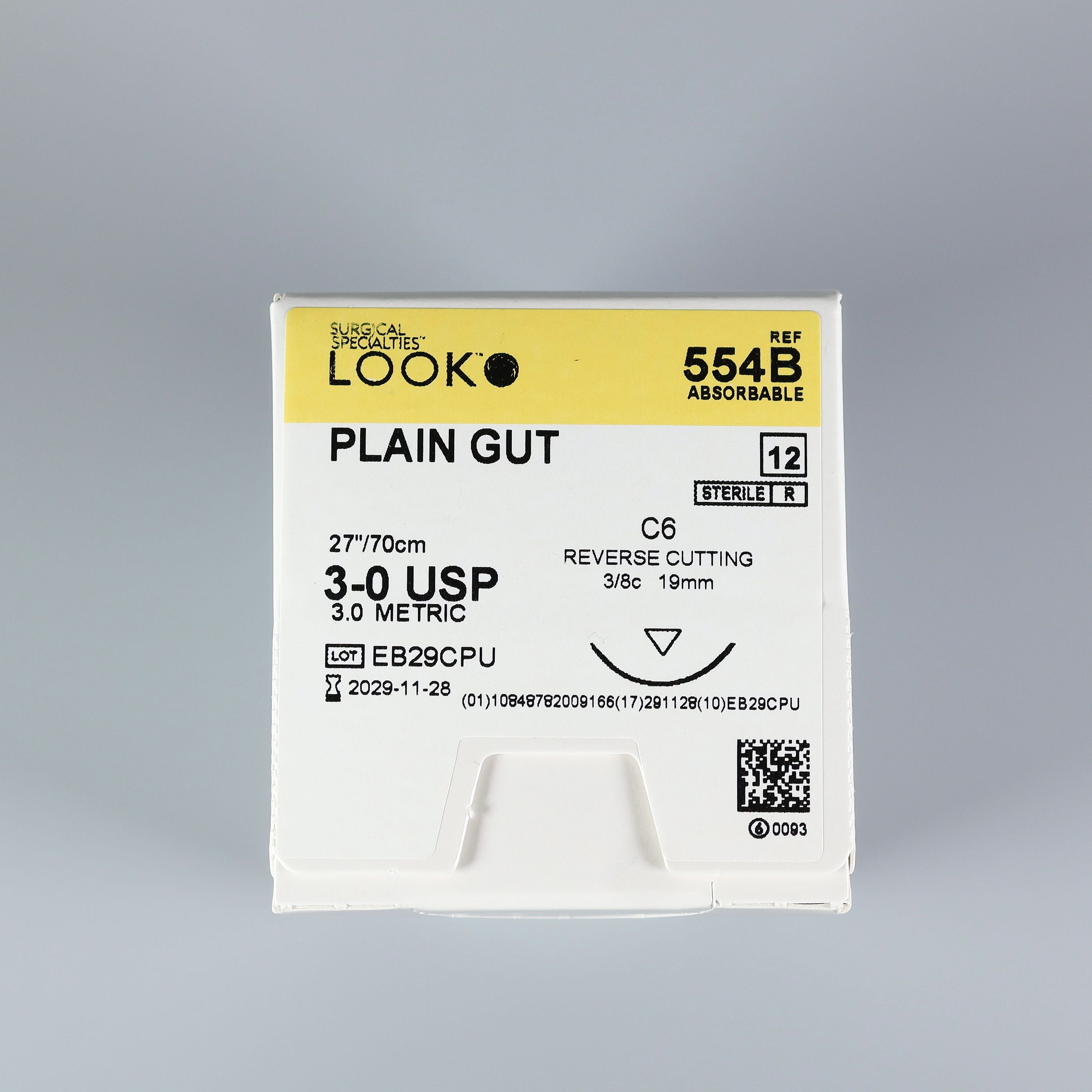 LOOK Plain Gut Sutures | Natural Absorbable Dental Sutures