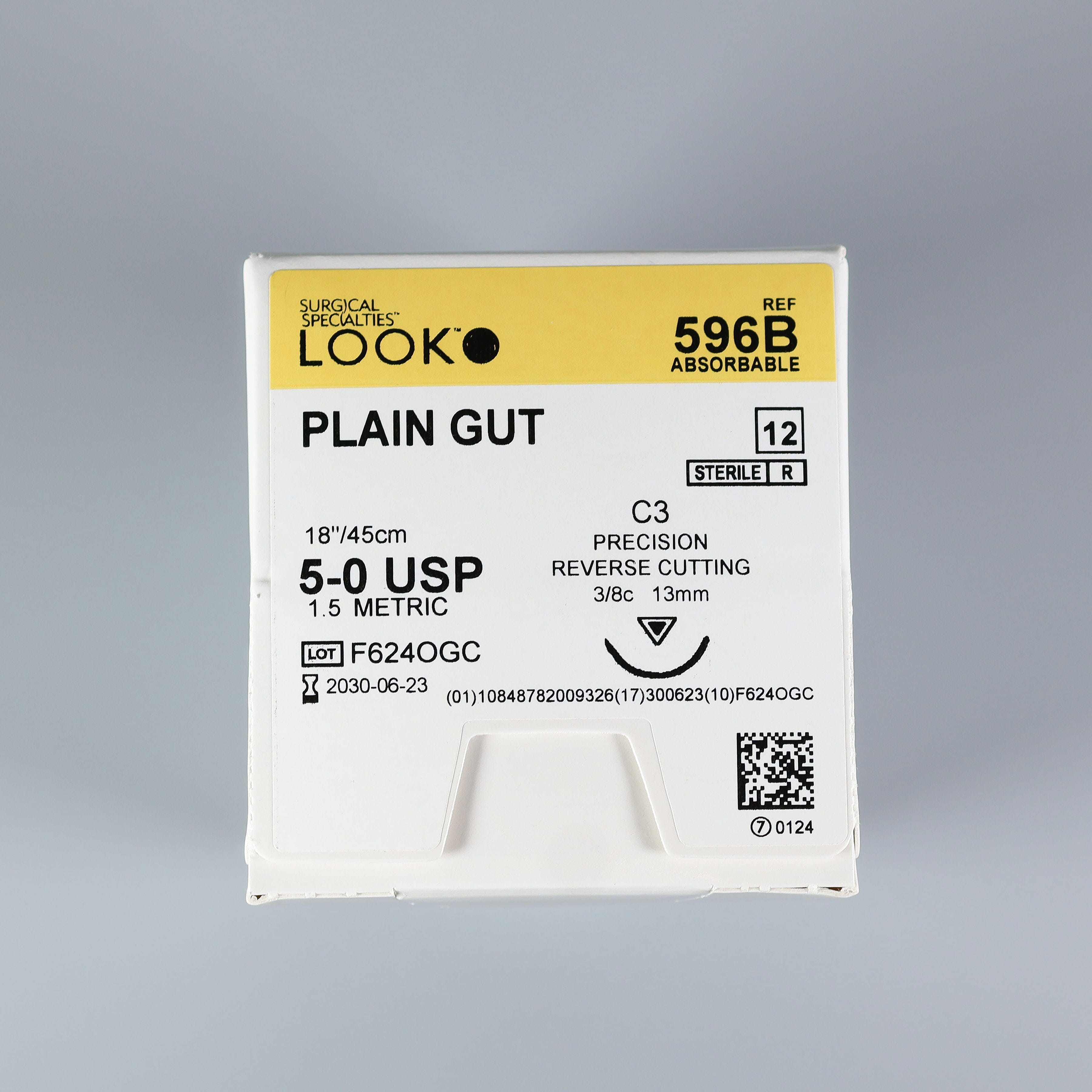 LOOK Plain Gut Sutures | Natural Absorbable Dental Sutures
