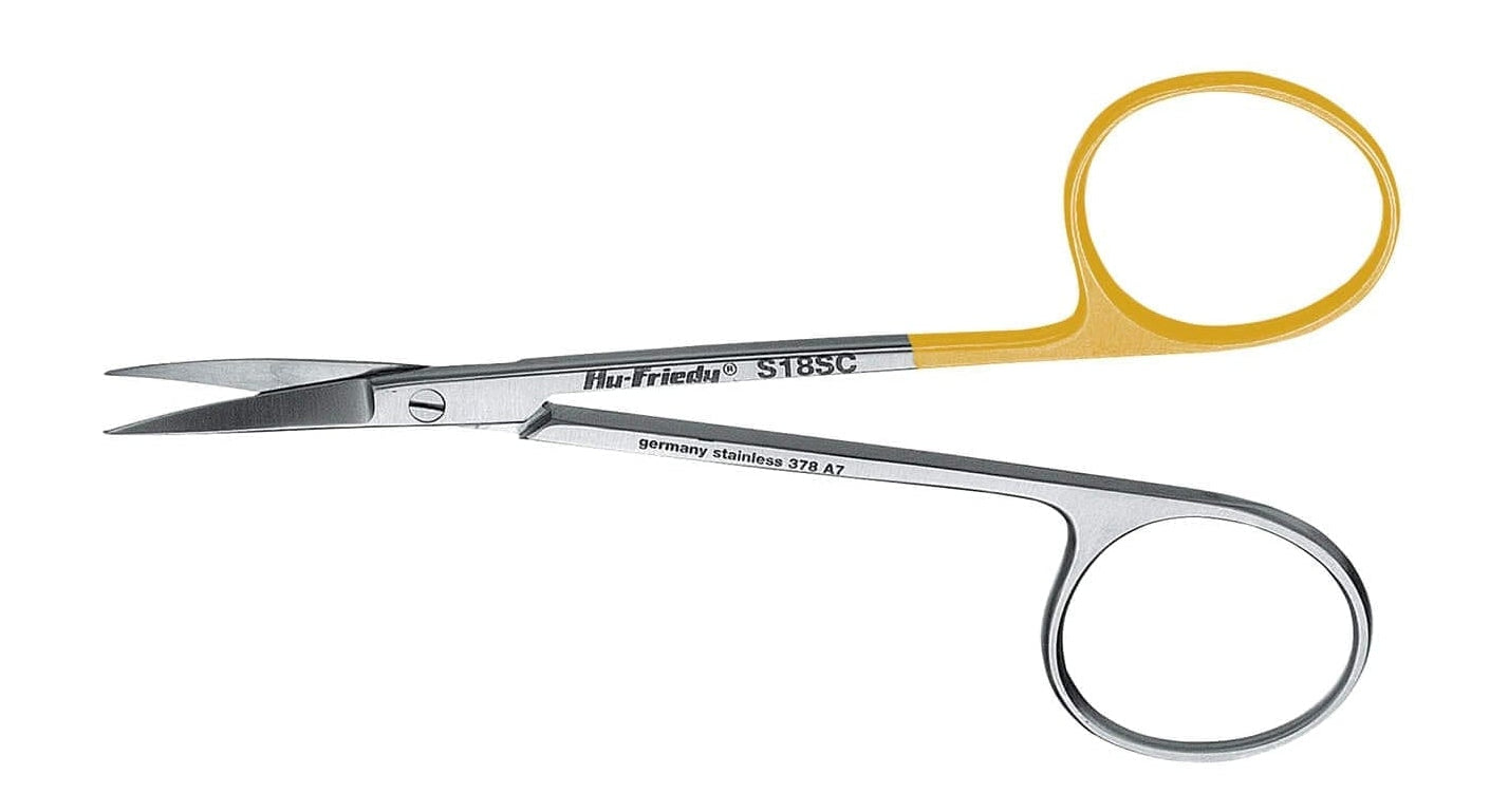 Hu-Friedy Iris Scissors | Precision Microsurgical Scissors | Curved & Straight | Xemax
