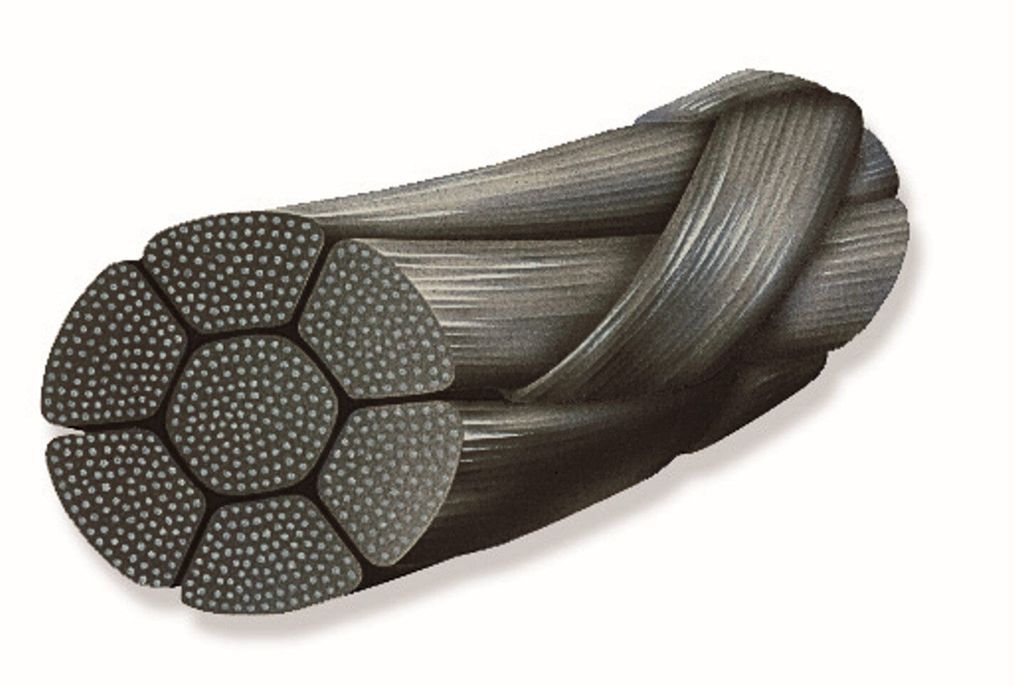 A close-up illustration of Hu-Friedy Silk Sutures shows multiple twisted strands, like non-absorbable sutures, with each strand made of many finer threads arranged in a hexagonal pattern.