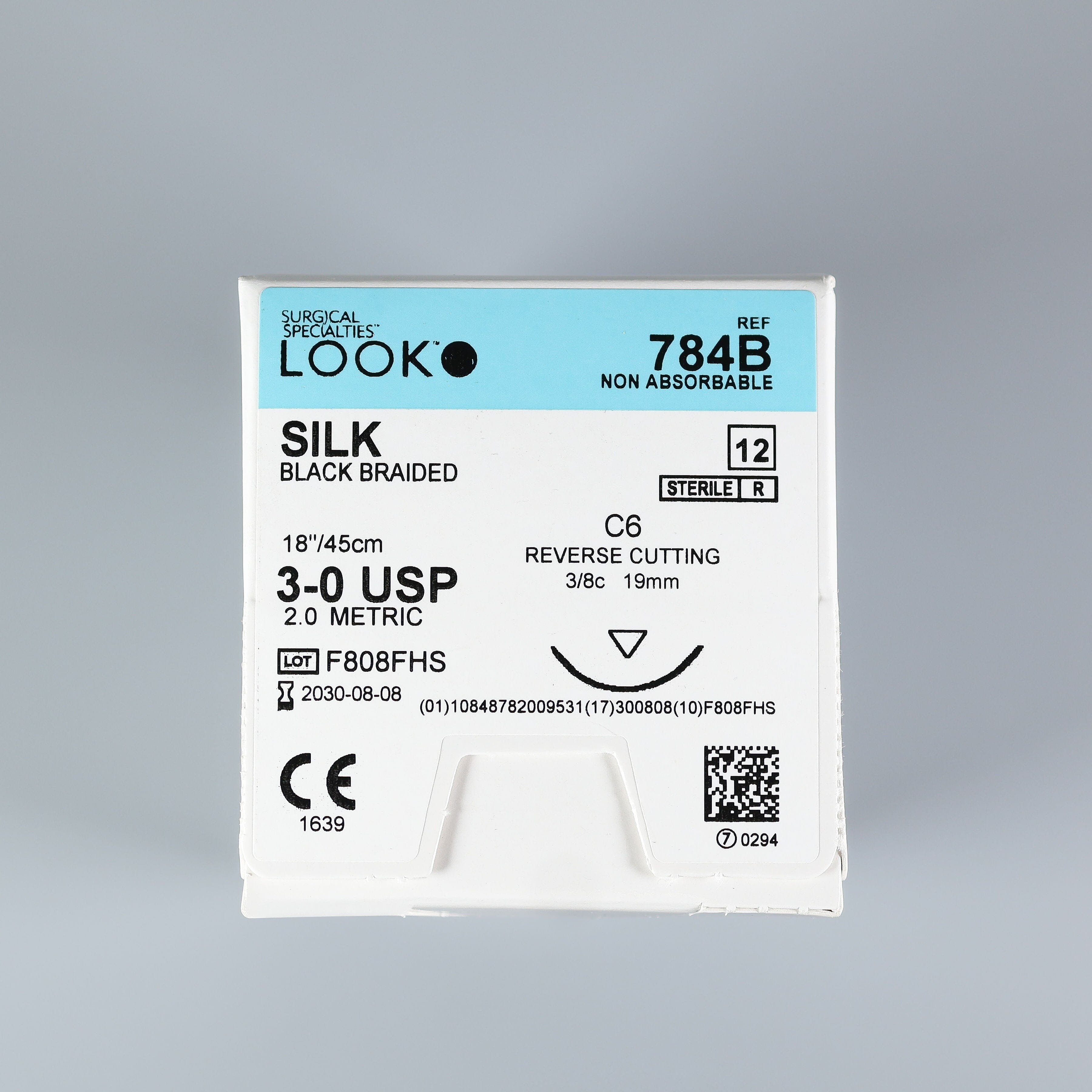 LOOK Silk Sutures | Non-Absorbable Braided Dental Sutures