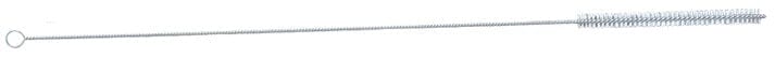 The Quality Aspirators Aspirator & Saliva Ejector Cleaning Brushes (12-Pack Variants) are slim metal brushes with a circular handle and bristles, ideal for cleaning narrow tubes, straws, aspirator tips, and saliva ejectors.