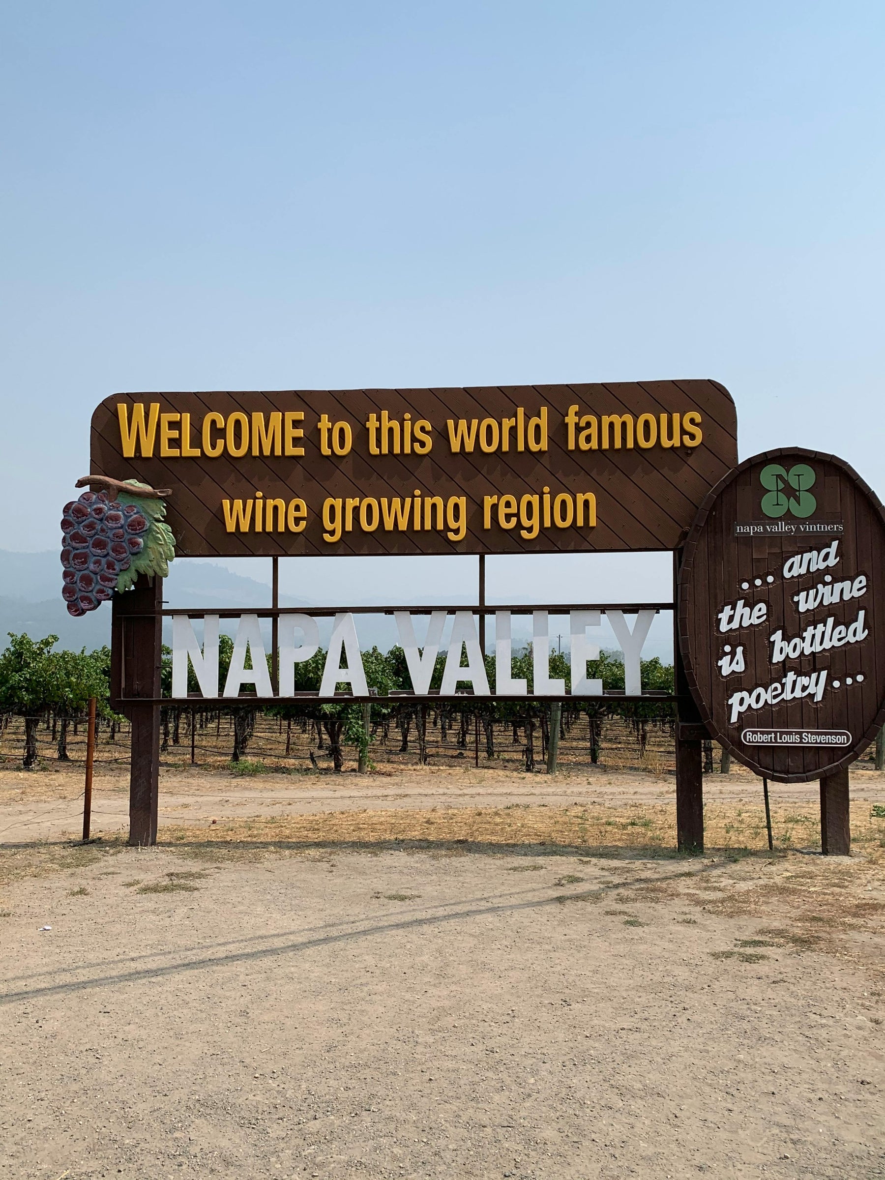 Napa sign picture credit:  Mich Perez