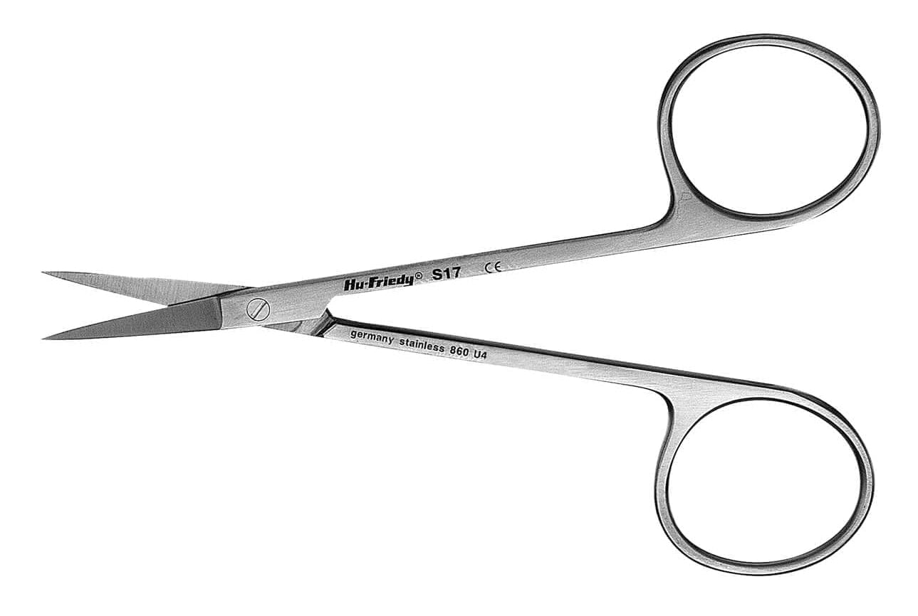 Hu-Friedy Iris Scissors | Precision Microsurgical Scissors | Curved & Straight | Xemax