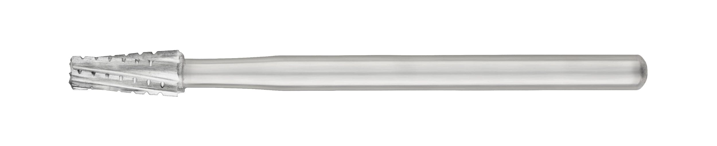 SS White 701L HP Flat-End Cross-Cut Long Tapered Fissure Carbide Bur 44.5mm