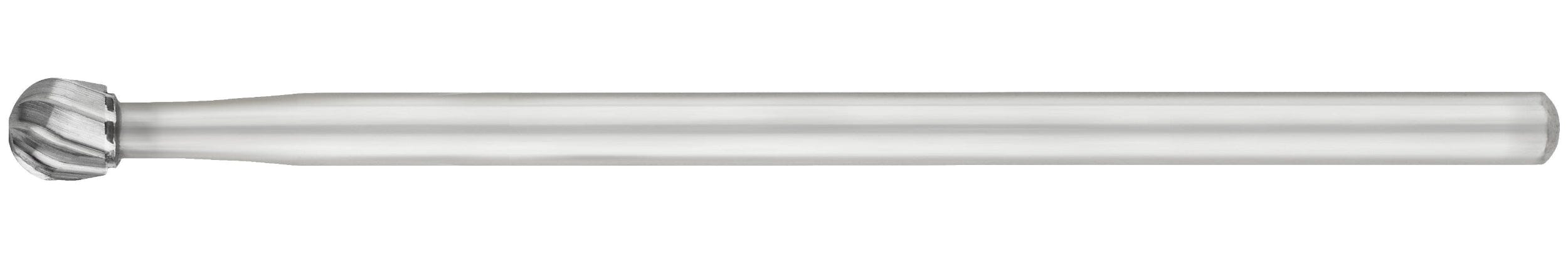 SS White HP Round Surgical Carbide Burs (#6, #8, sterile, pkg/10) are metal rotary tools with cylindrical shanks and rounded cutting heads, ideal for shaping or bone removal in oral surgery. Brand: SS White.
