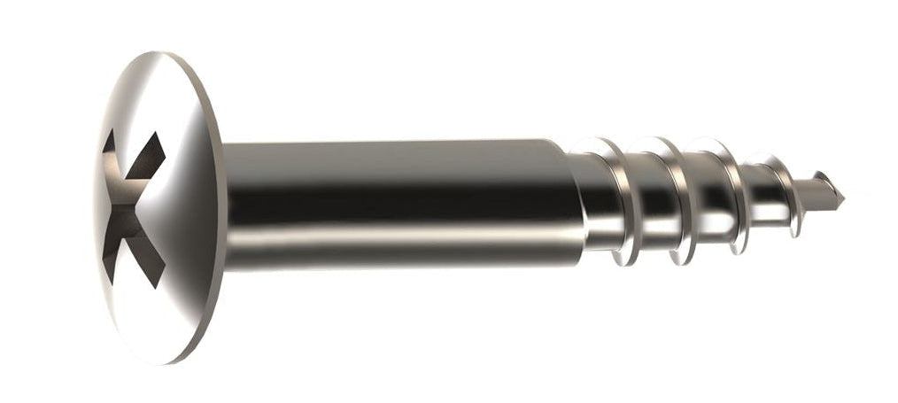 A close-up of an Osteogenics Pro-Fix Self-Drilling Tenting Screw (Refill) with a Phillips drive, ideal for ridge augmentation and membrane space maintenance, is shown against a white background.
